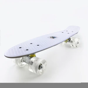 High Quality Board Skate Boards Wholesale Color  kids Plastic PP Skateboard Hot Sell Comfortable