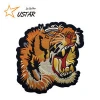 High Quality Cheap Custom 3D Embroidery Patch Brand Patch Embroidered Patch With Tiger Logo
