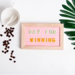 High quality coloful mini felt letter boards with changeable letters numbers