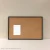 Import High quality Cork bulletin board with Aluminum frame & plastic corner from Taiwan