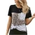 Import High Quality Custom Fashion Breathable Black Womens T Shirts from China