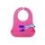 Import High quality customized design silicone 100% food grade silicone baby bib with food pouch from China