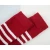 Import High quality customized design striped jacquard crew ribbed girl student women tube socks from China