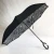 Import High quality double layer English newspaper reverse umbrella invert from China