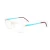 Import High quality funny blue acetate kids optical eye glass light kids glasses frames from China