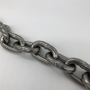 High quality heavy iron steel link carbo steel Plain Proof Coil Chain NACM96G30