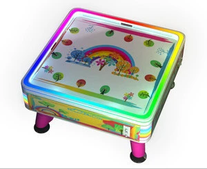 High quality hot sell Square Cube Air Hockey kids coin operated game machine