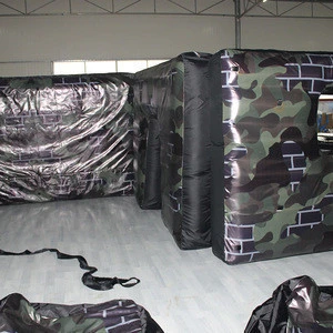 High Quality Inflatable CS Bunker Wall Inflatable Paintball Games For Sale