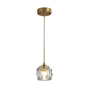 High Quality Modern Nordic decoration Crystal Ball Led light Ceiling Chandelier for home