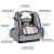 Import High Quality Multi-function Polyester Golf Bag Backpack for 20pcs Discs from China