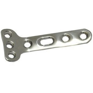 High Quality Orthopedic Implant Small T Plate,Right Angled with 3 Head Holes