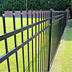 High quality picket fence/Used Wrought Iron Door Gates