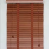High Quality portable office window wooden venetian blinds motor system remote control electric manual basswood blinds