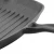 Import High Quality Pre-seasoned die cast iron skillet & fry pan bbq Grill Pan from China