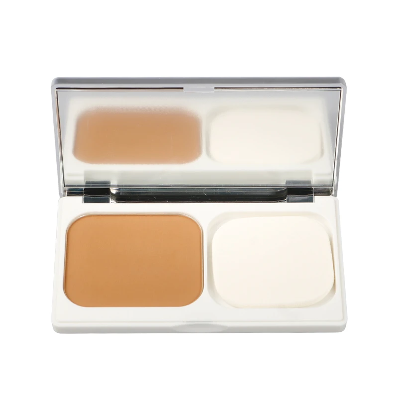 High Quality Private Label Oem Face Makeup Pressed Powder Brighten Whitening Concealer compact powder