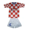 High quality soccer uniforms jersey shorts fit fully  soccer team wear sublimation printing