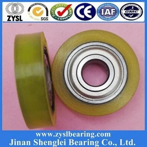 High quality U type wheel bearing 627z cabinet sliding door roller