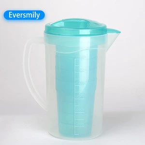 High quality wholesale 1500ml PP plastic water jugs with lids