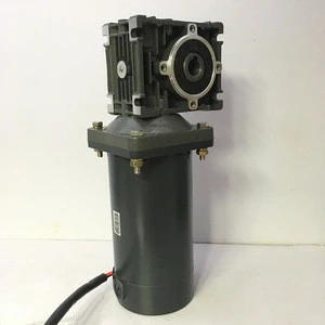 hollow shaft dc motor with worm gearbox