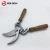 Import HOLSEN Professional Straight Blade wooden handle pruning Shear Floral secateurs from China