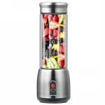Home USB Rechargeable Portable Blender Stainless Steel Fruit Juicer Blender