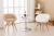 Import HOMEMORE Wholesale modern design living room  white/brown  color  house furniture comfortable chair from China