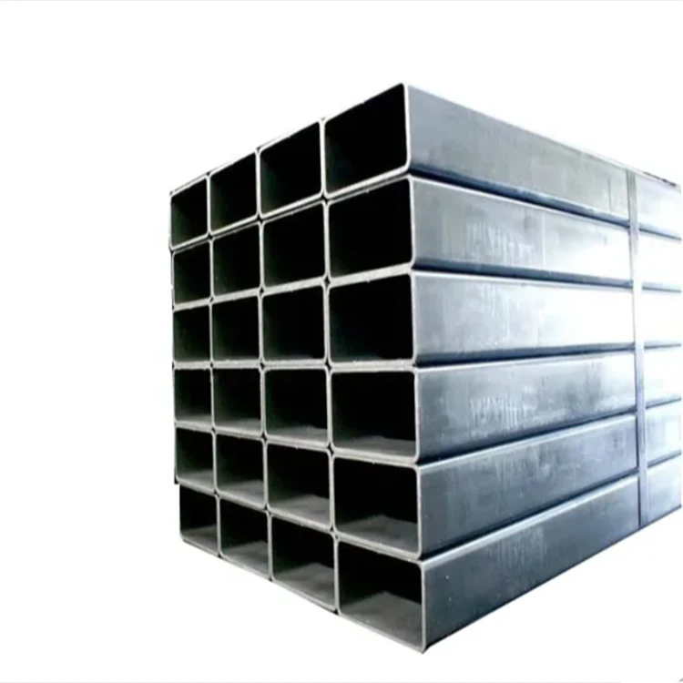 Hot dipped galvanized square pipe, pre galvanized square rectangular hollow section, square steel pipe and tube shs rhs