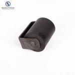 Hot product good price 3'' rubber conveyor belt guide roller for heavy duty gate