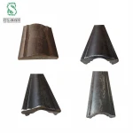 Hot-rolling Rail stair handrail indoor metal staircase handrail design