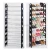 Import Hot sale 50 pairs folding stackable plastic shoe rack with 10 tiers from China