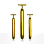 Hot sale face beauty bar beauty bar Personal Skin Care 24k golden pulse facial massager