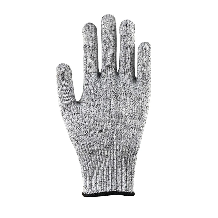 Hot sale glass fiber cut level 3 safety glove slash resistant gloves for kitchen use
