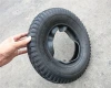 hot sale long use life natural rubber wheel barrow tyre 4.80 4.00 8 black metal rim wheelbarrow wheel