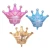 Import hot sale muti colour shiny design large foil crown birthday party decorations  events supplies decor from China