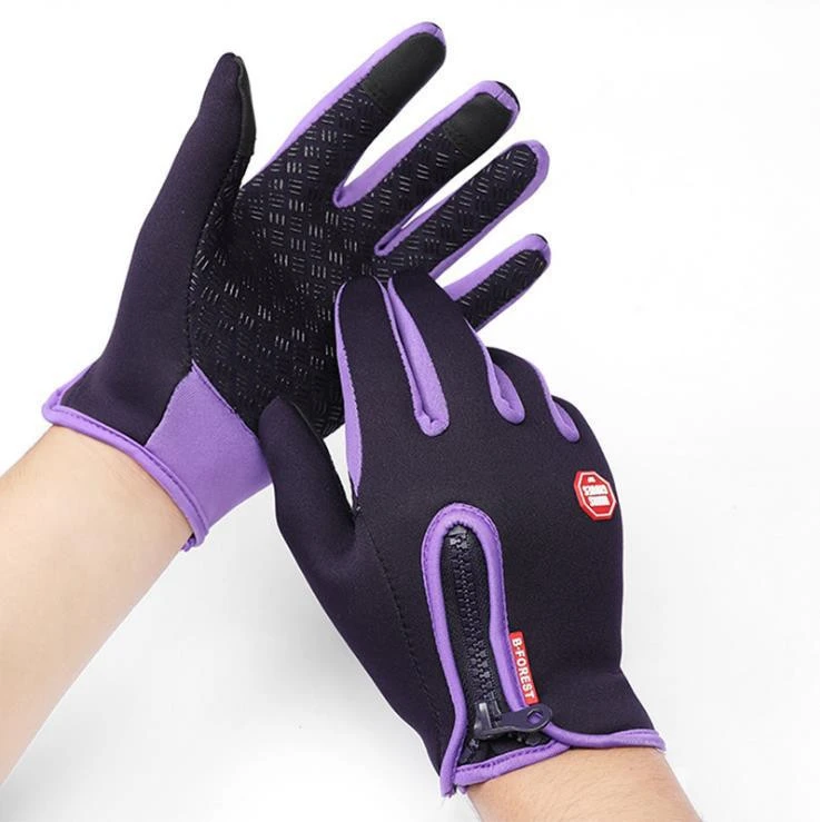 Hot sale new arrival sports winter waterproof warm climbing ski gloves touch screen bike hand gloves