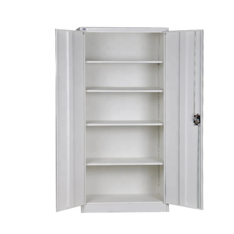 Hot sale office furniture cabinet manufacturers metal 2 door cupboard steel storage file cabinet