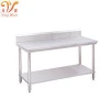 Hot sale outdoor portable stainless steel tool  work table double ties