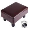Hot sale small leather shoes-changing stool children&#39;s ottoman