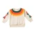 Hot sale spring and autumn children&#x27;s clothing tassel rainbow sun pattern long-sleeved sweater T-shirt