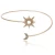 Import Hot Sale Sun Moon Shape Sexy Adjustable Upper Arm Band Bracelet Jewelry from China