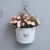 Import Hot Sale wall mounted metal hanging flower plant pot from China
