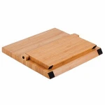 hot sell bamboo magnetic knife block board for amazon