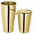 Import Hot sell bar ware gold electroplating Stainless Steel boston shaker set from China