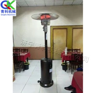 hot sell Vertical Umbrella Gas Heater Portable Stainless Steel Art Heater outdoor