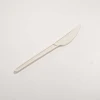 Hot Selling 6 Inch Disposable Compostable 100% Biodegradable Tableware Sets PLA Cutlery Biodegradable Knife For Dinner