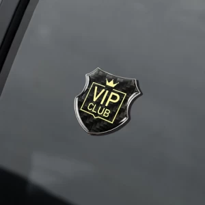 Hot selling custom Logo for the car logo emblem carbon fiber badge