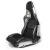 Import Hot Selling Design Racing style Black leather fiber sports Racing Car Seat from China