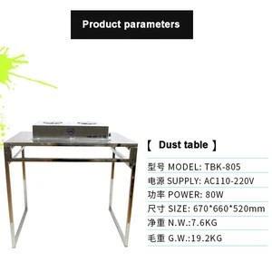 Hot Selling LCD Refurbishment Foldable Clean Room Air Filter Cleaning Equipment TBK Anti-dust Bench