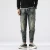 Import Hot Selling Men Fashion Jeans Trouser Patchwork Men Jeans New The Embroidery from China