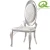 Import Hot selling modern style printing stainless steel dining chair for living room from China